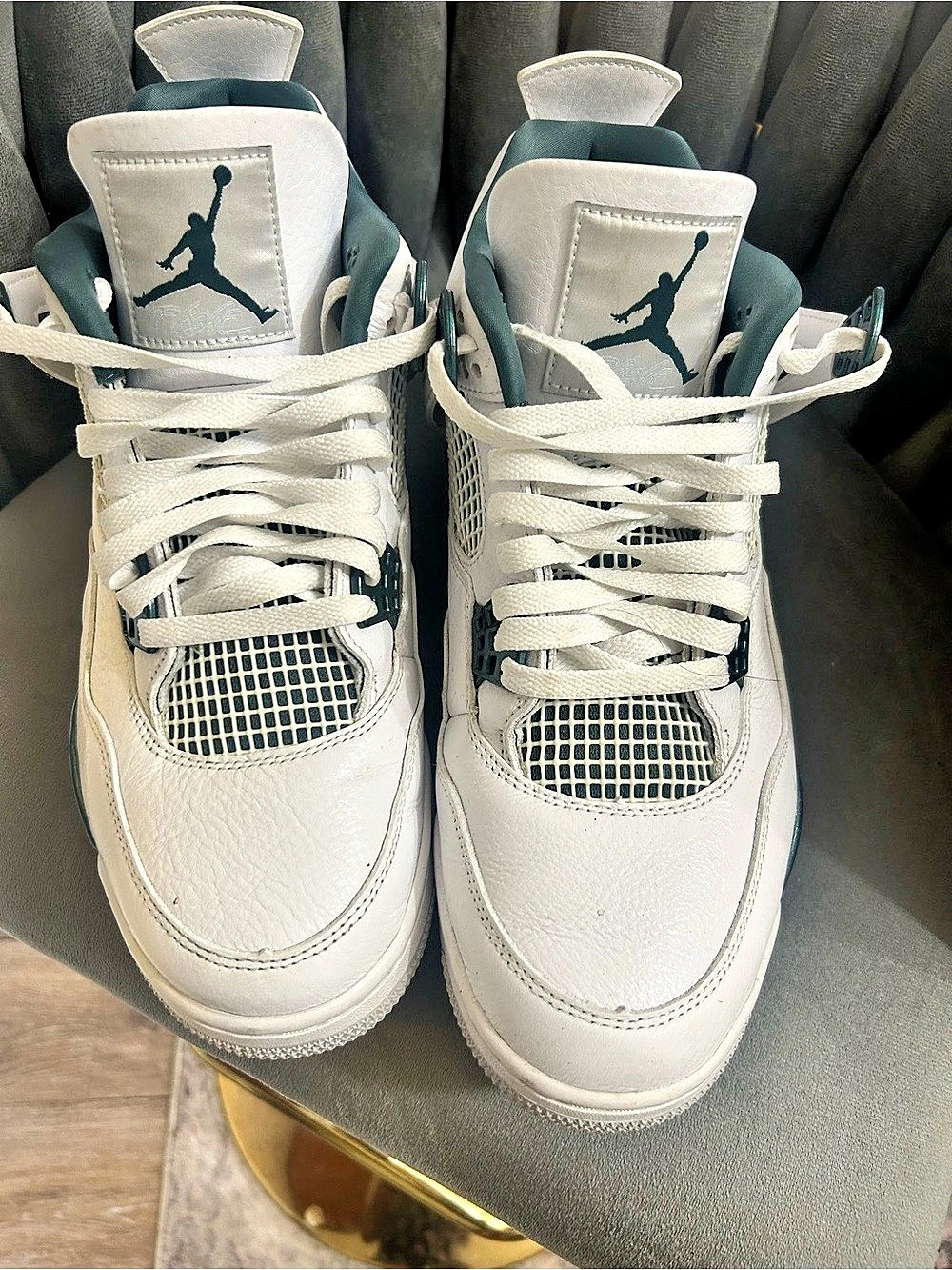 Jordan Air Jordan 4 Retro 'Oxidized Green' White & Green
